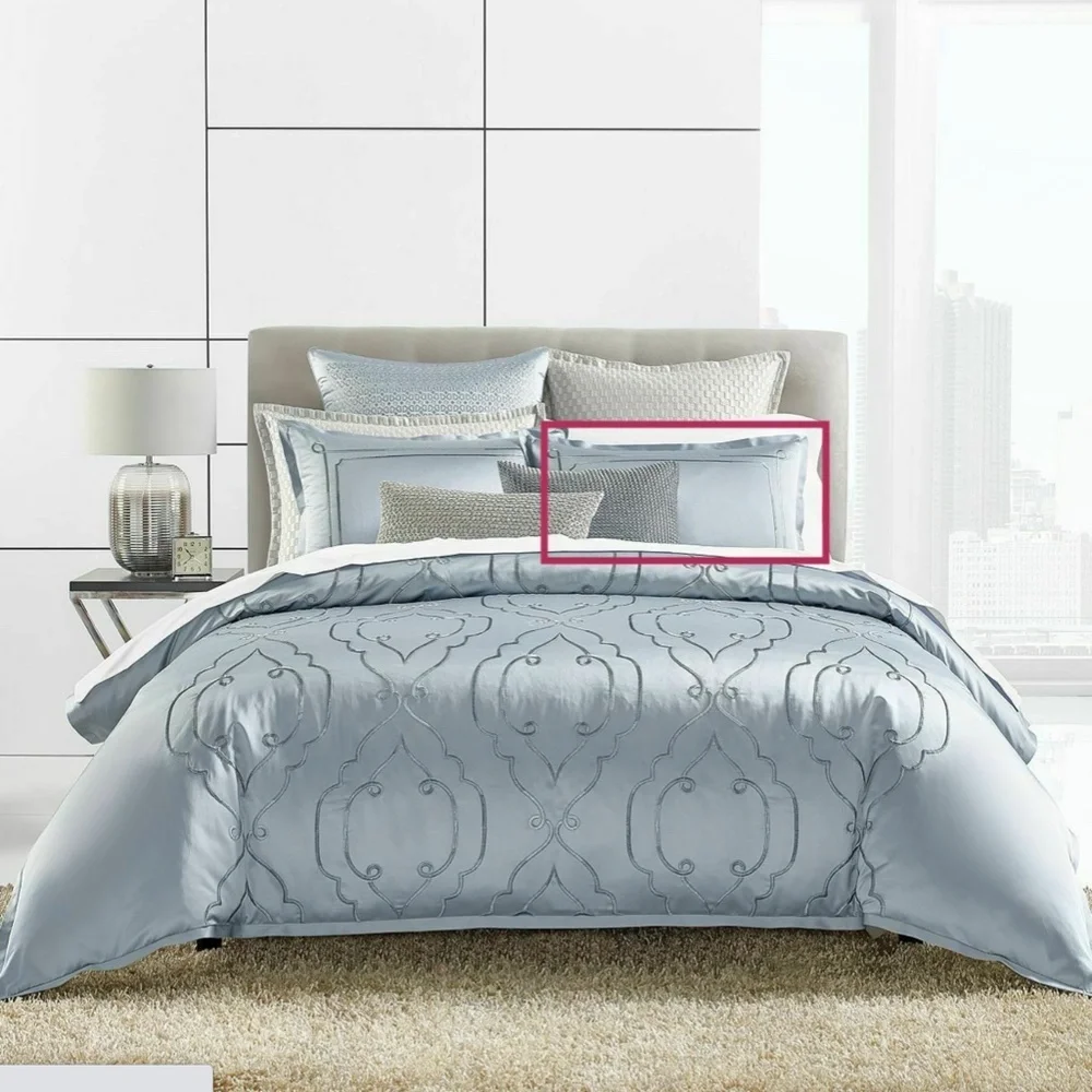 NIB [ 1 King ] Sham‎ for Hudson Park Embroidered Tile
